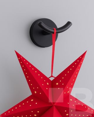 Kdo říká, že vánoční ozdoby nepatří do koupelny? Naše kvalitní věšáky a háčky unese jakoukoliv lásku k Vánocům. Krásný...